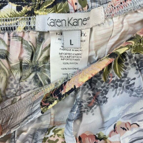 Karen Kane Three Piece Matching Tropical Outfit EUC - Picture 15 of 15